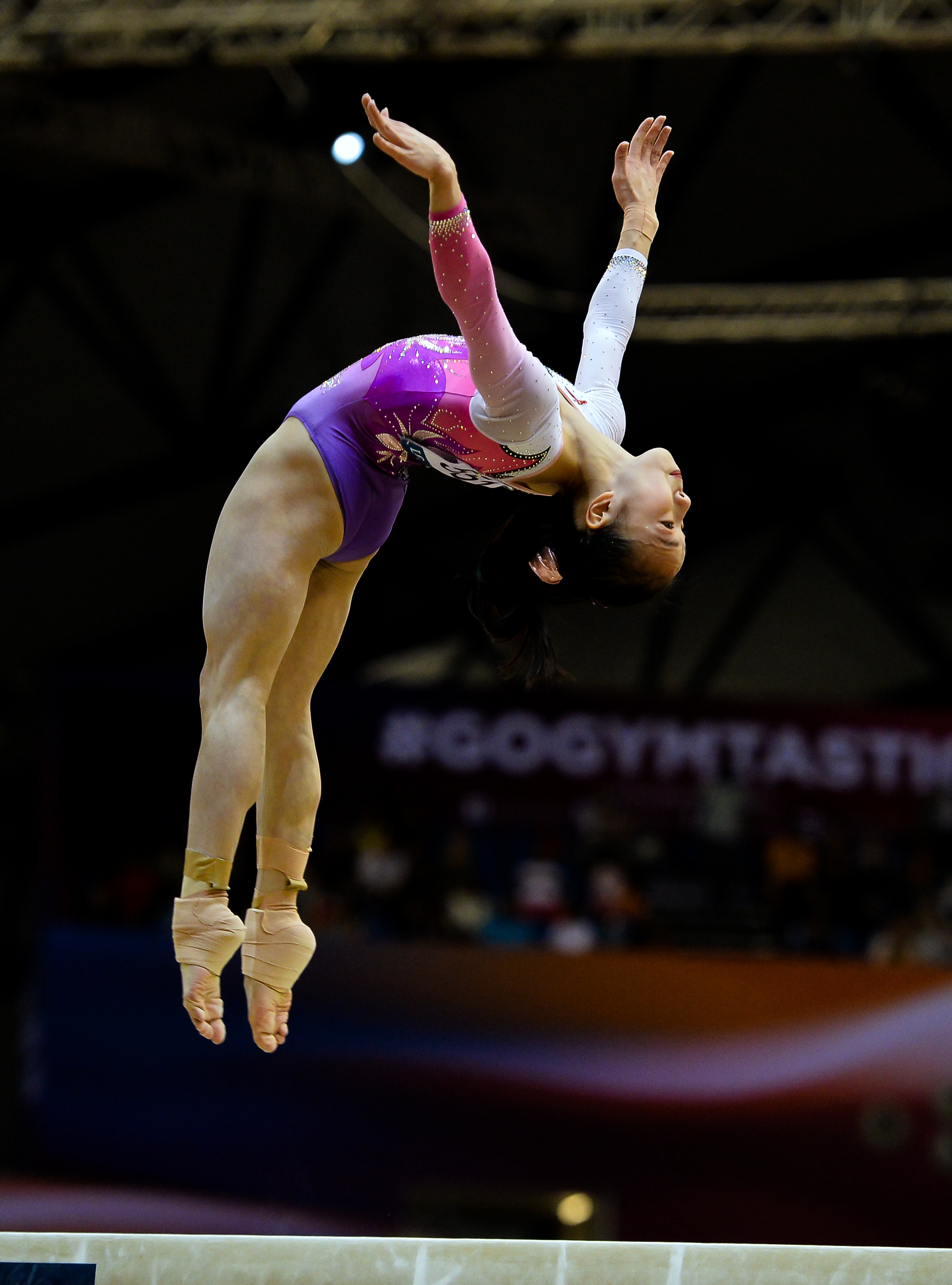 体操丨世锦赛:刘婷婷女子平衡木夺冠