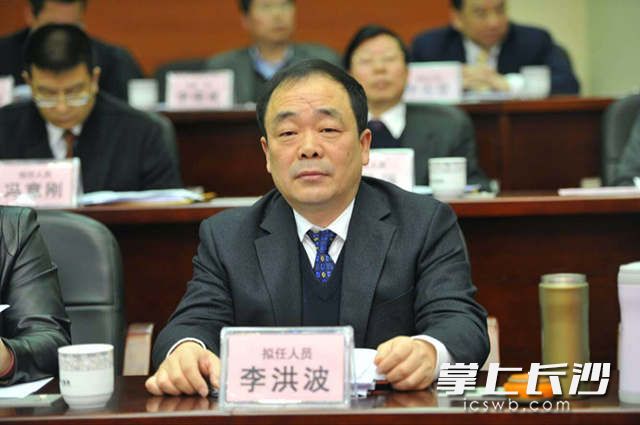 长沙市财政局局长李洪波主动投案