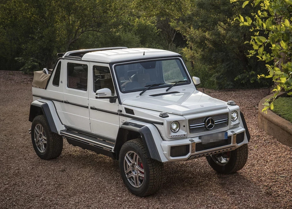 奢华的g大调,奔驰迈巴赫g级2017款 g 650 landaulet