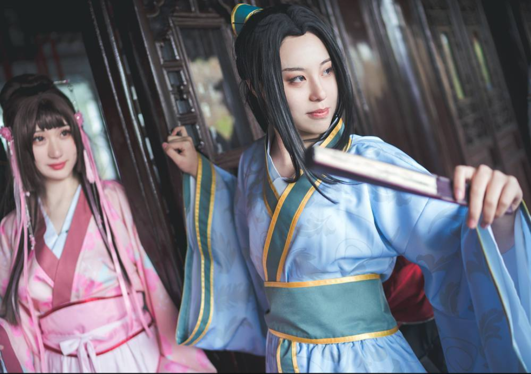 通灵妃真人cosplay,千云兮甜美清新,夜幽冥威武霸气