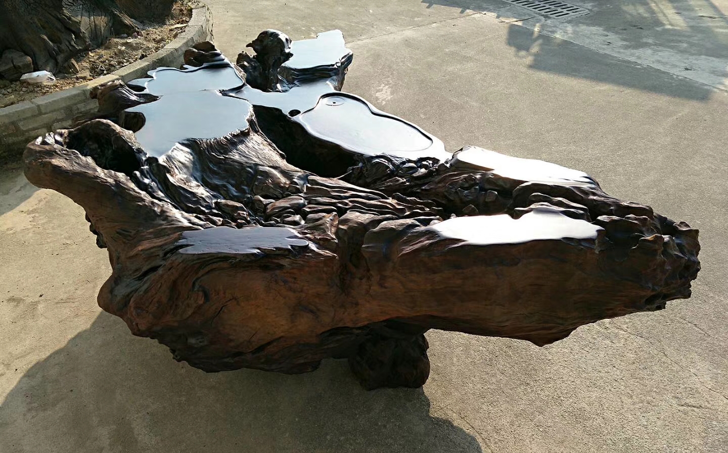 红椿乌木茶几分享