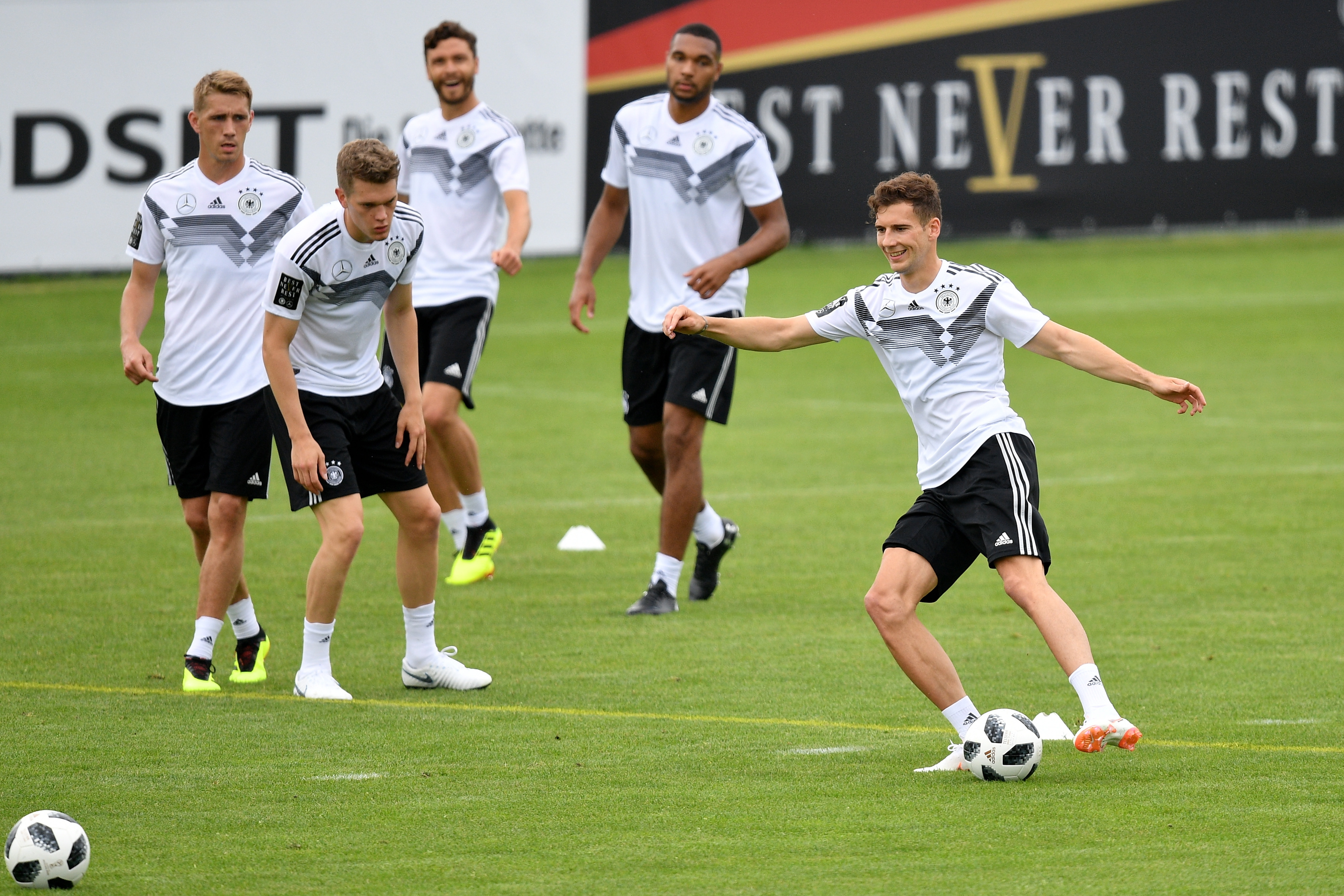 足球——德国队备战俄罗斯世界杯(7)