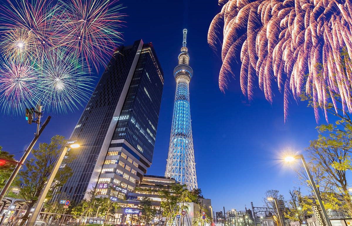 世界上最高的塔,东京晴空塔,仅比我国最高楼上海中心大厦高2米