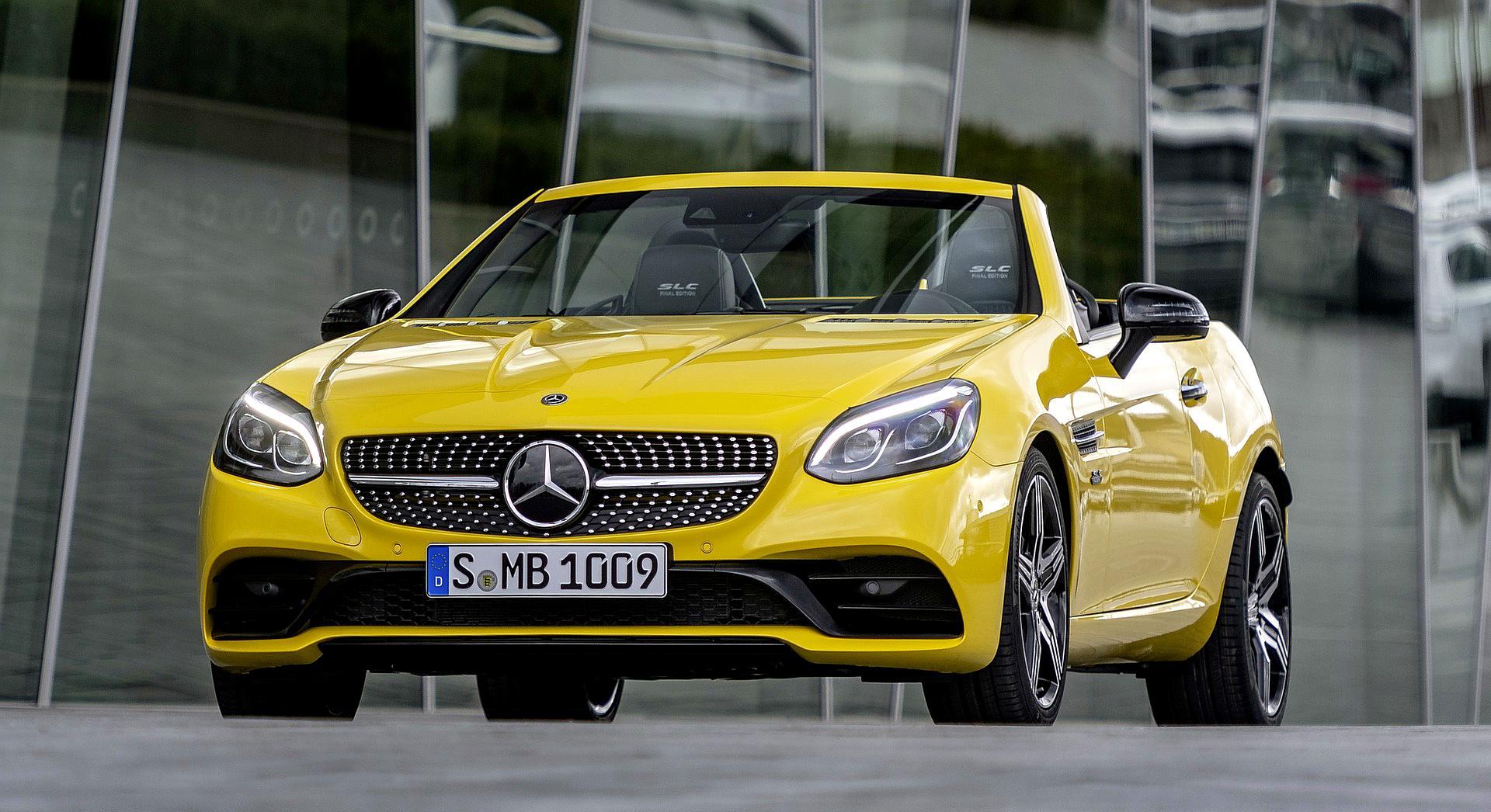 向第一代致敬,2020款奔驰slc级final edition(最终版)车型