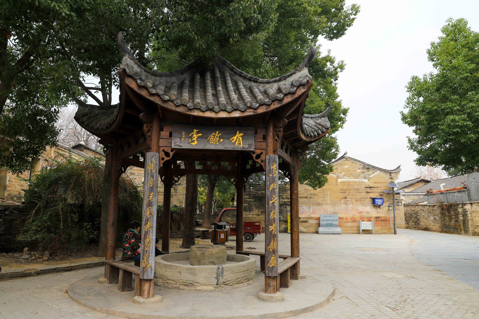 黄陂大余湾:湖北少见的600年古村,处处是婺源的影子