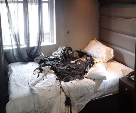 性工作者为钱怒烧酒店 资深经理救火呛死 同事:他差一天就退休