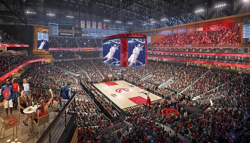 边看nba边理发 亚特兰大老鹰队新主场秀花样
