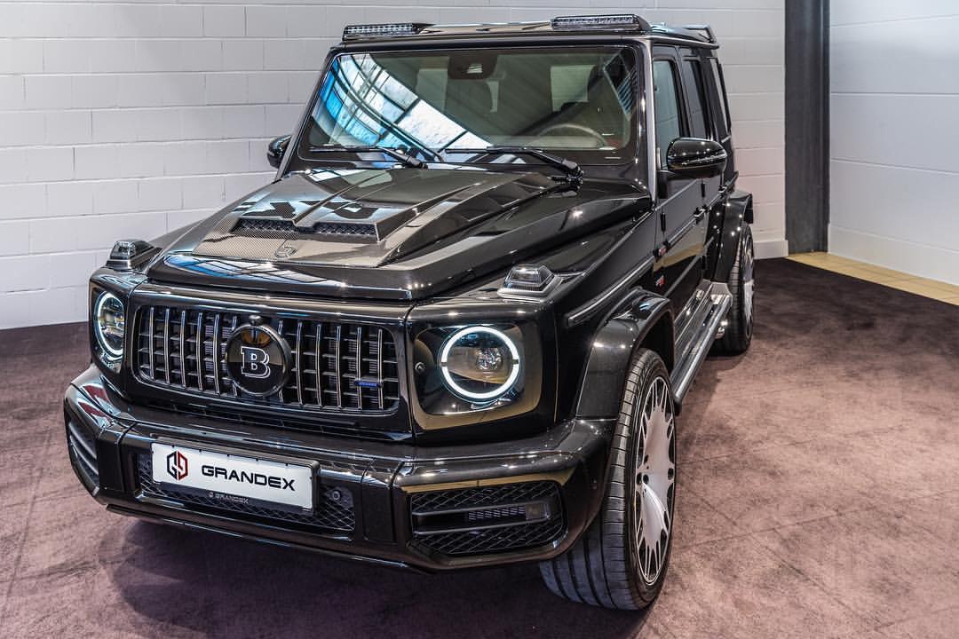 巴博斯改装的全新奔驰大g g800 转载自百家号作者:摄影靓图