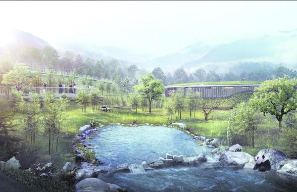 成都"熊猫星球"开工 打造世界级ip