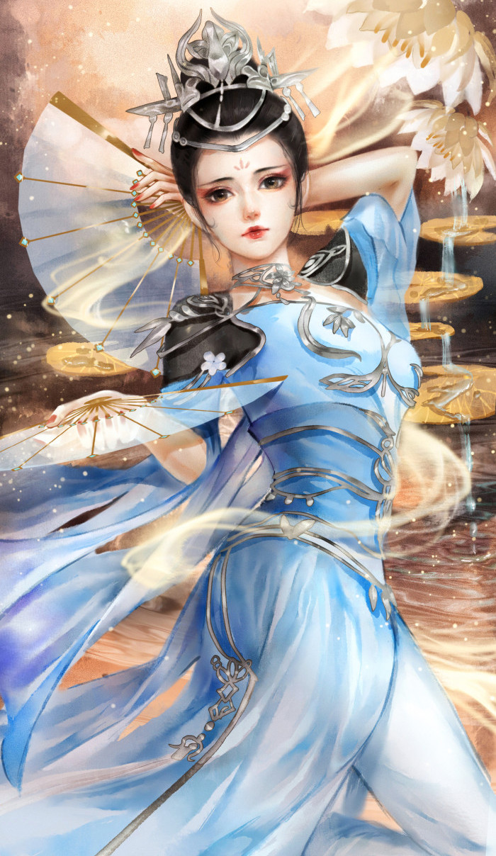 唯美古风二次元美女壁纸,如果不曾开始,永远不会抵达