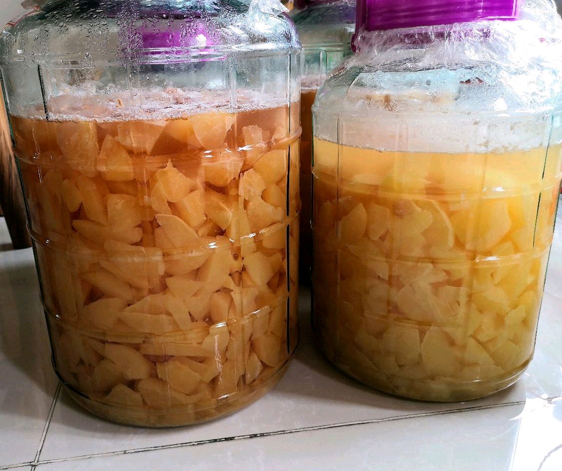 自然发酵的苹果酵素制作步骤