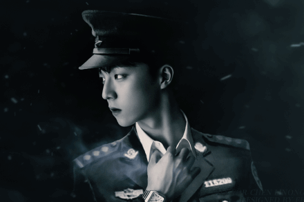 少女梦中军装农饭制图 画面满满的故事感