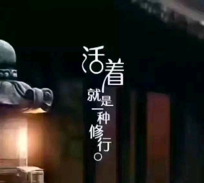 活着就是一种修行