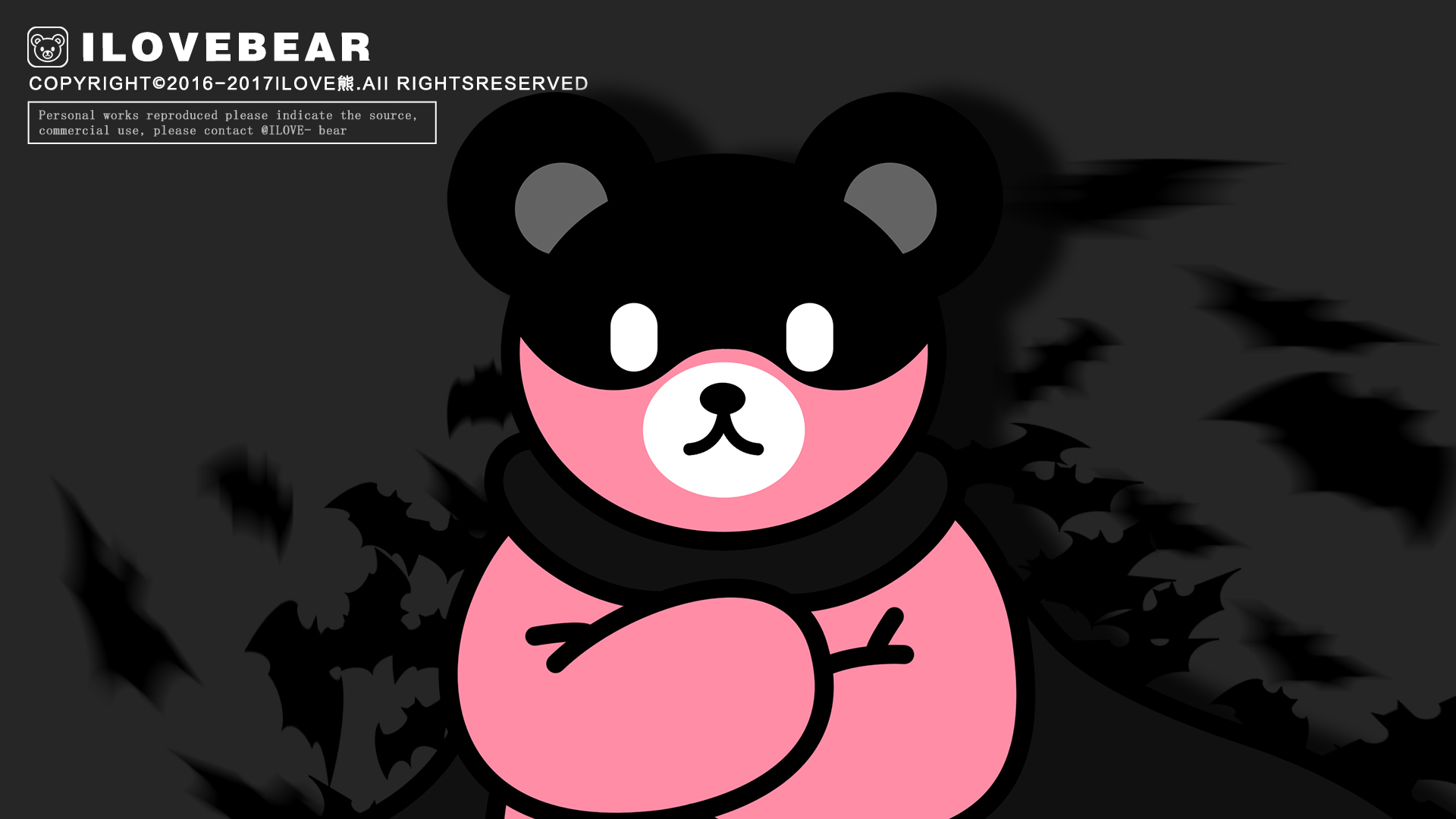 luca熊 时尚超清电脑桌面壁纸,分辨率为1920x1080