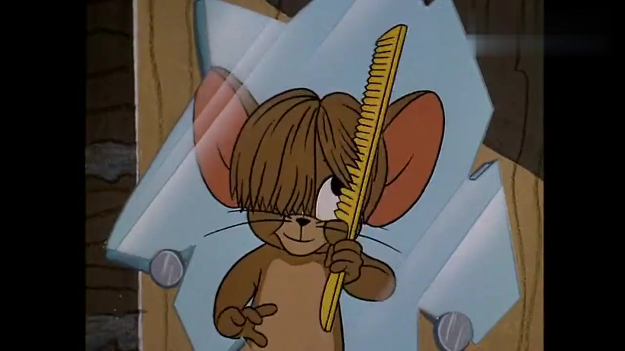 动漫壁纸:杰瑞的早上生活,小杰瑞早上起床真是有仪式感