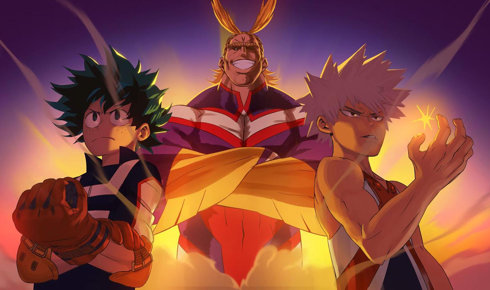 一组《我的英雄学院》超酷壁纸图,待机画面首选 转载自百家号作者