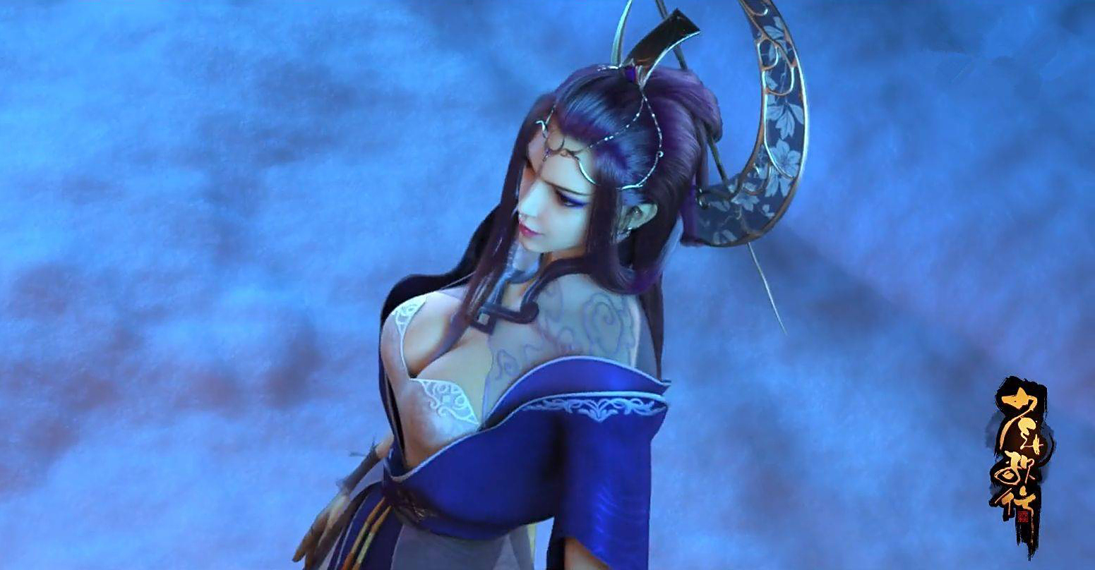 国产动漫少年歌行:月姬笑送贴,冥侯怒杀人,动画版美女与野兽?