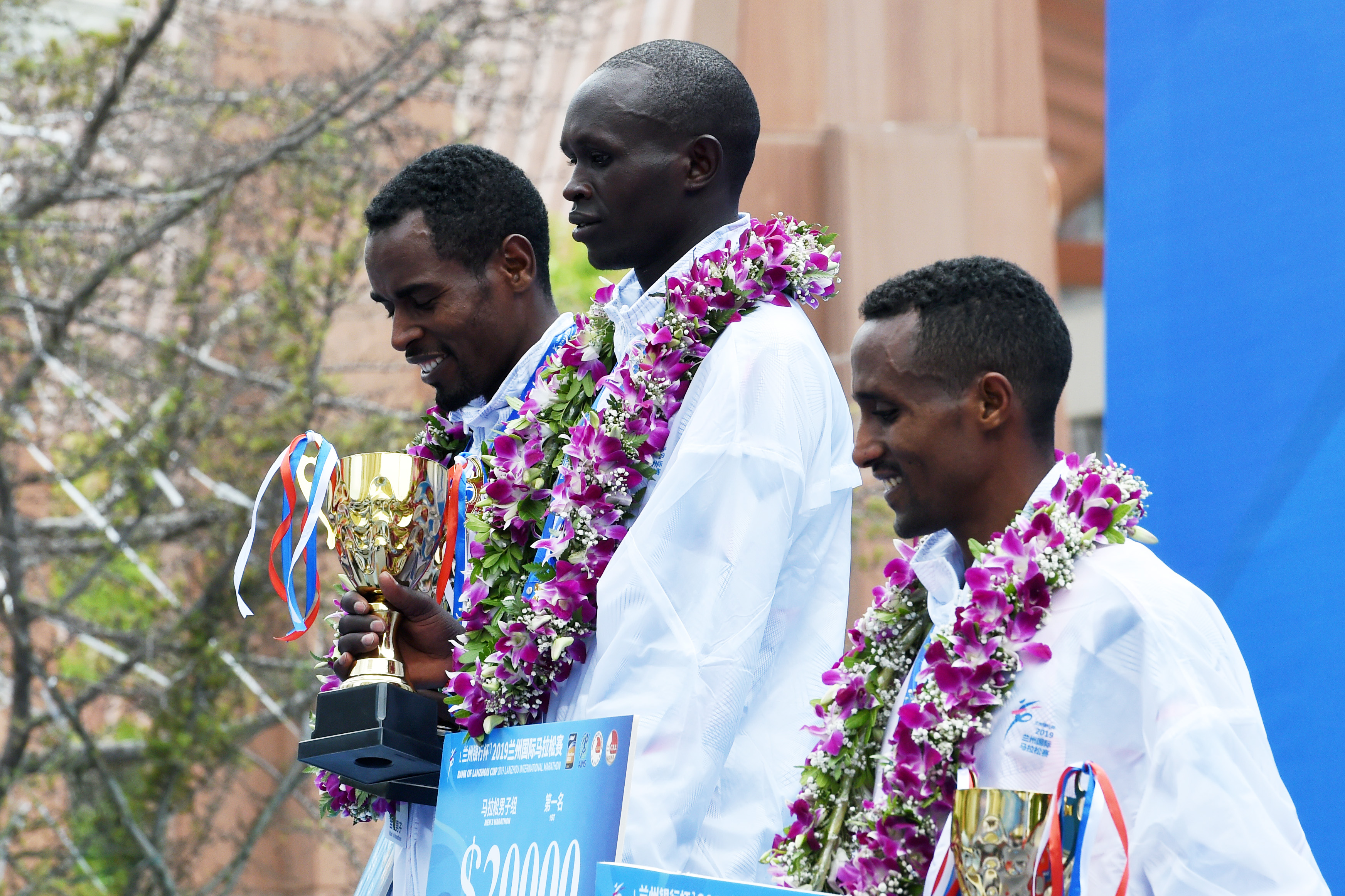 马拉松——2019兰州国际马拉松赛举行(2)