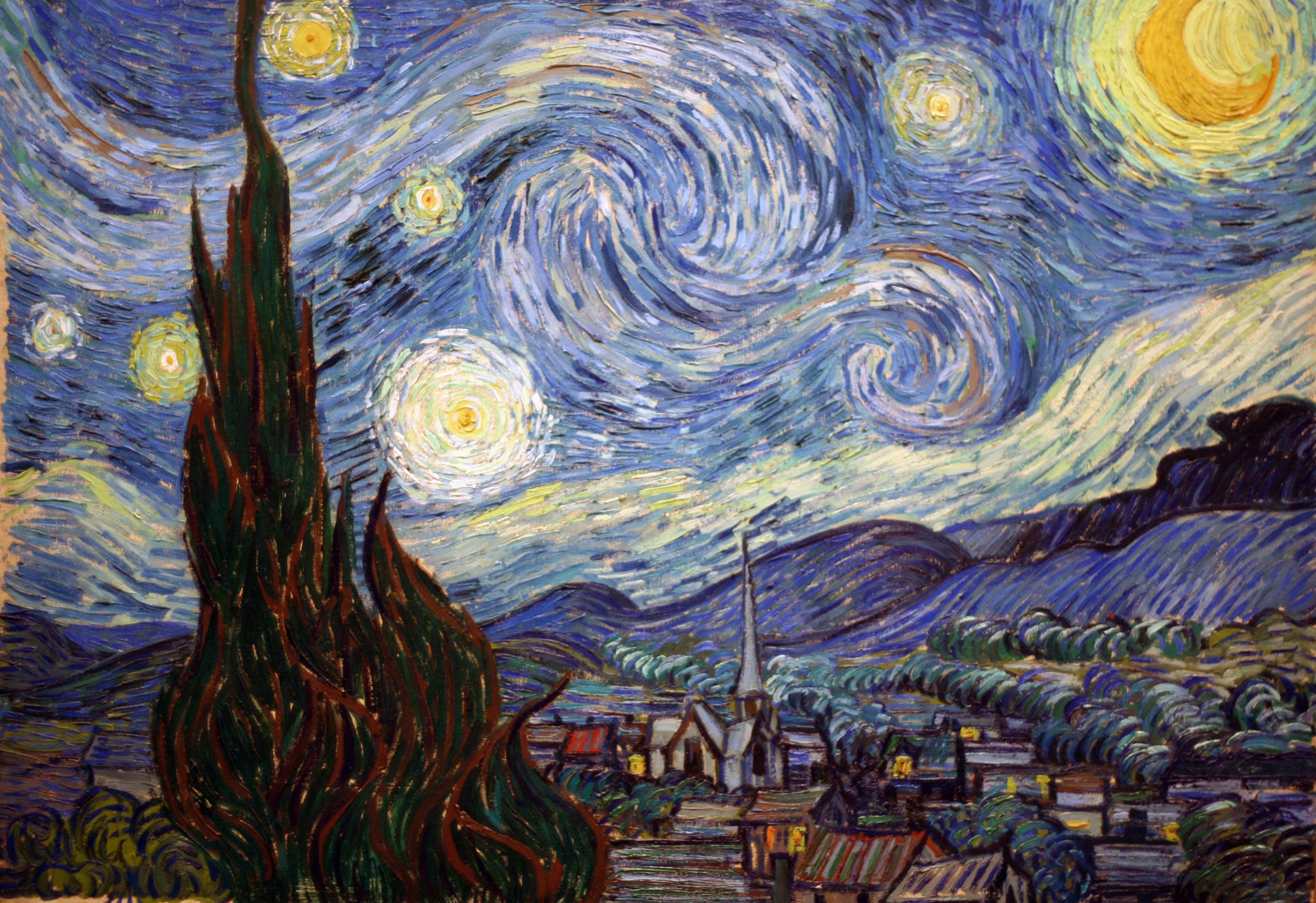 梵高:只是把那片星空,当做了生命