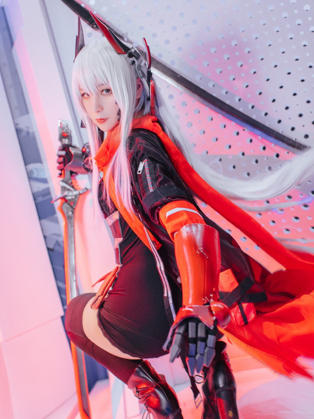 战双帕弥什cos:恭喜你抽到了露西亚,你们呢?