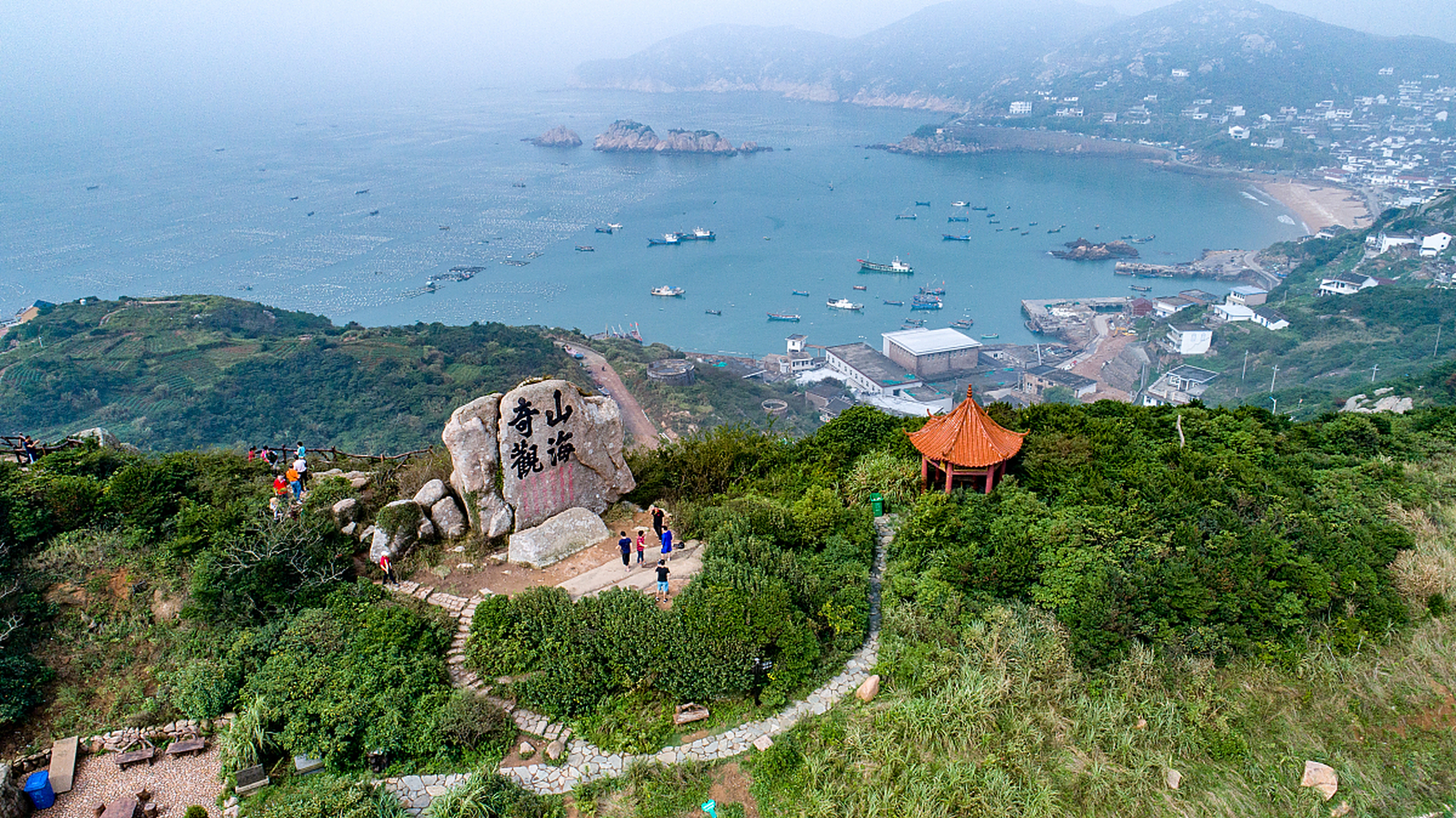 旅游# 浙江舟山群岛是我国唯一以群岛著称的海上城市,这里的海岛旧