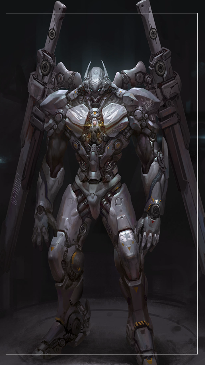 高科技机甲:科幻cg高清大图可做壁纸非常酷炫