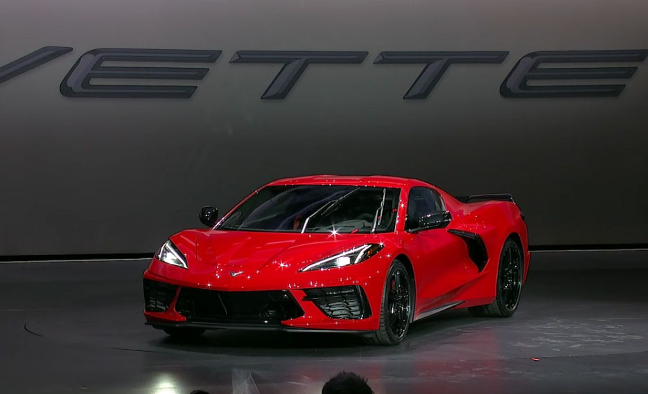 2020款雪佛兰科尔维特c8超跑首次亮相,或起价7万美元,内饰奇葩