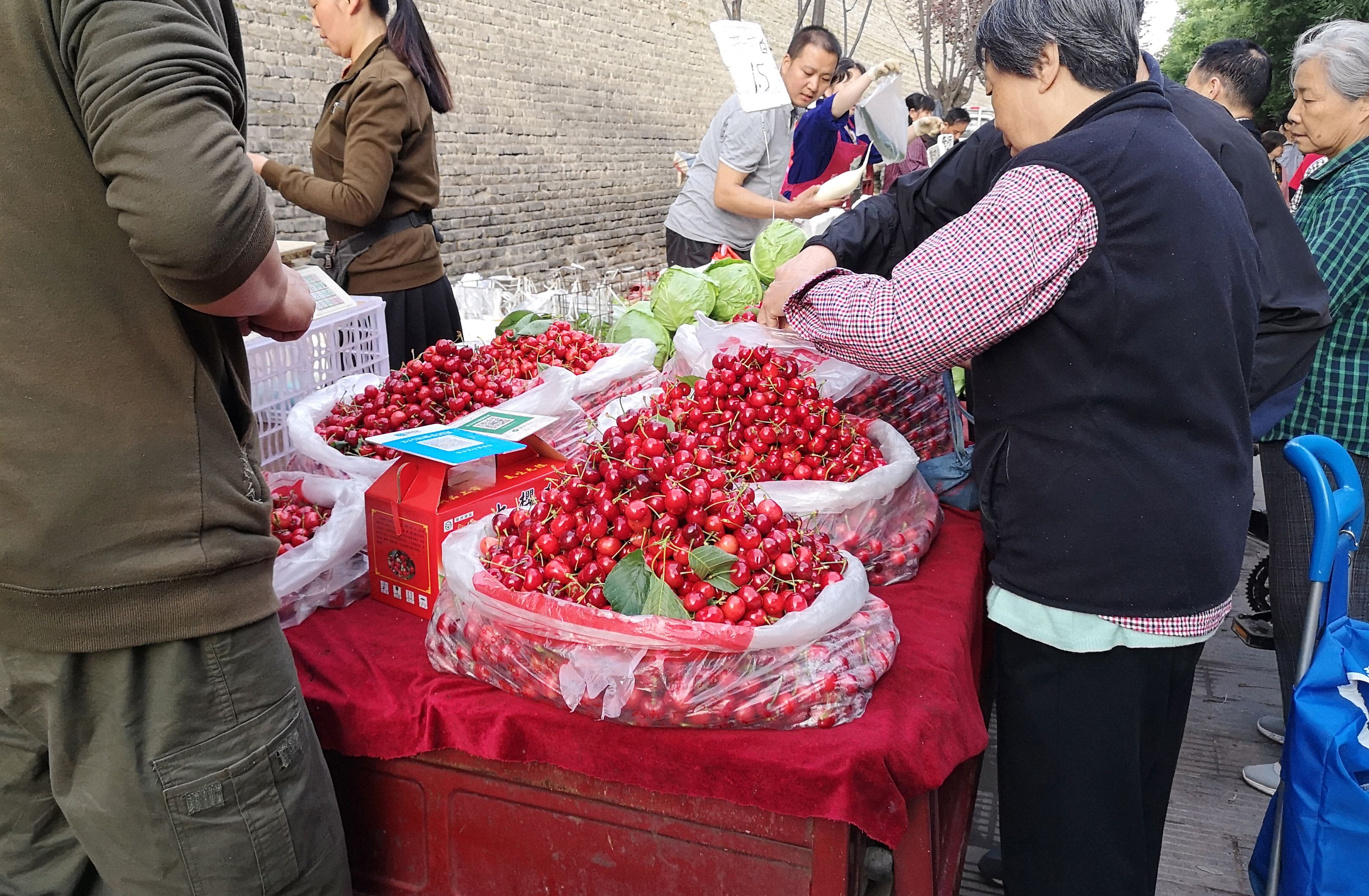 早市摄影图片