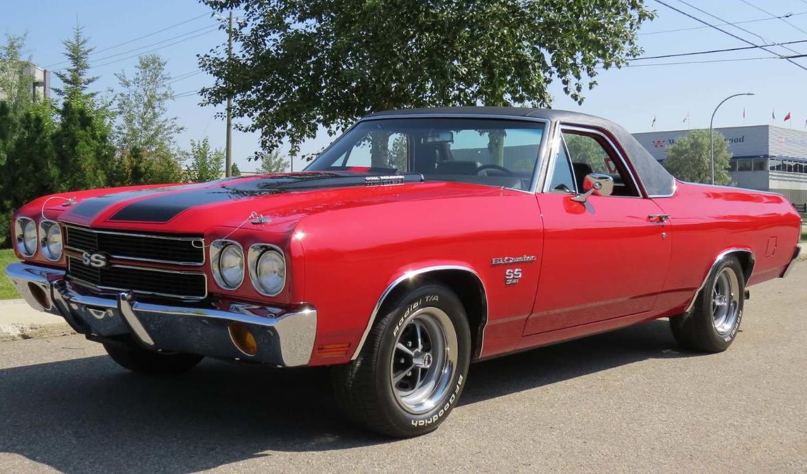 1970年雪佛蘭el camino ss 70年代最實用的肌肉車