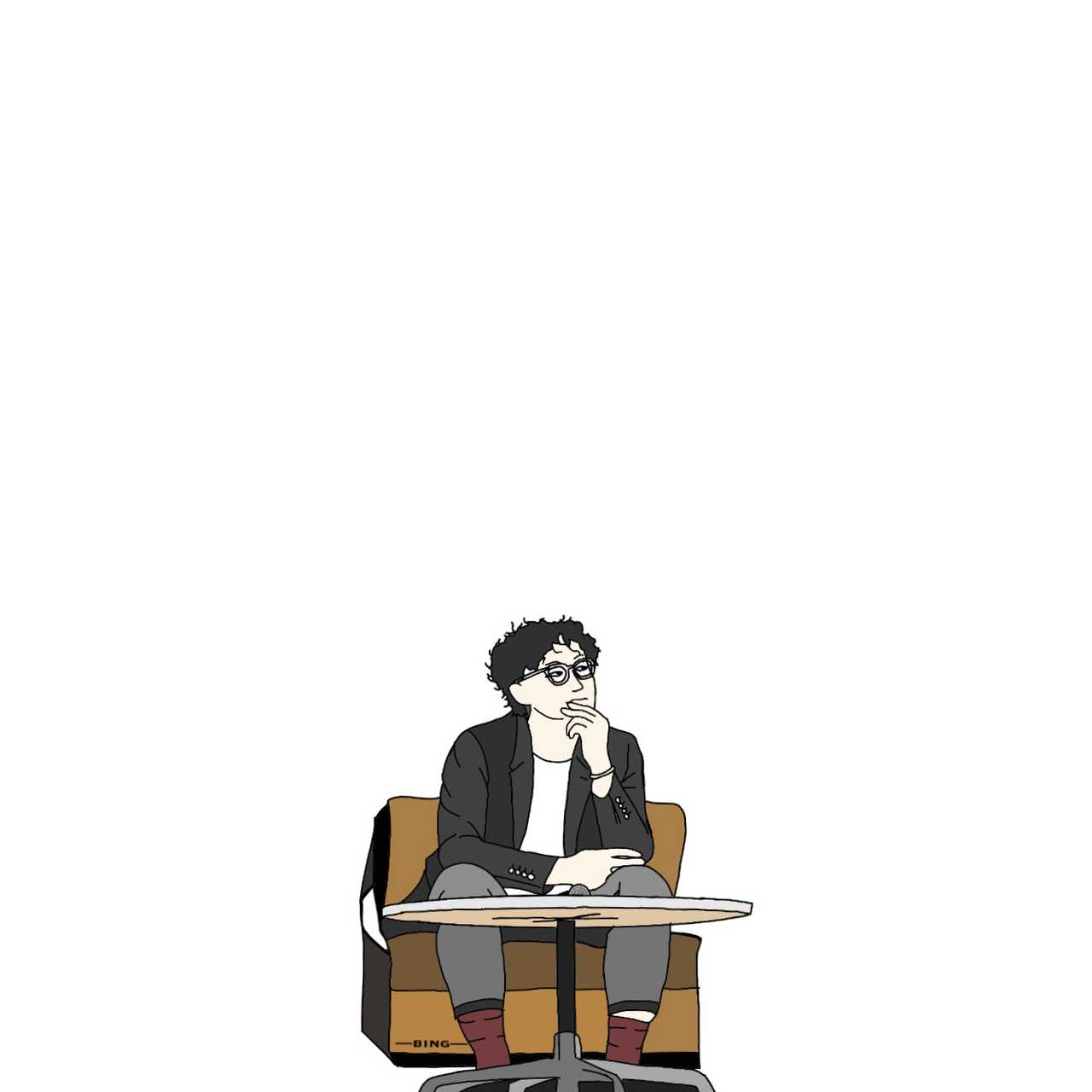 从前从前的文字小人