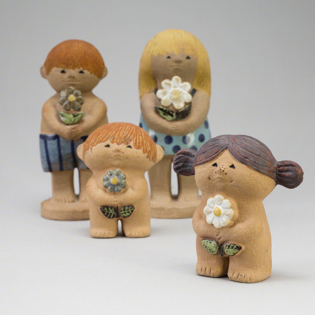 瑞典著名陶艺家lisa larson的作品