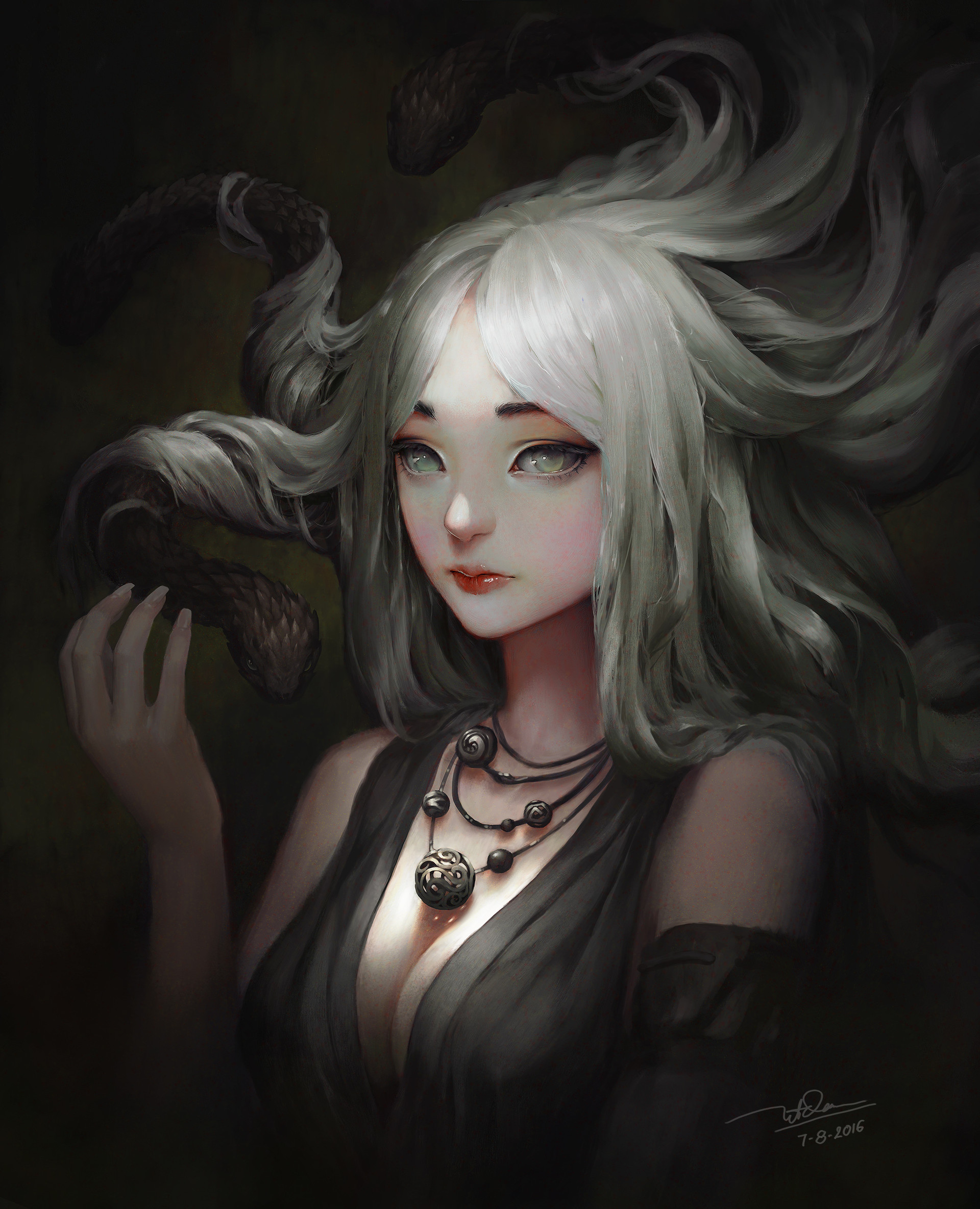 越南著名插画师人物插画作品欣赏!造型功底扎实画技相当成熟!