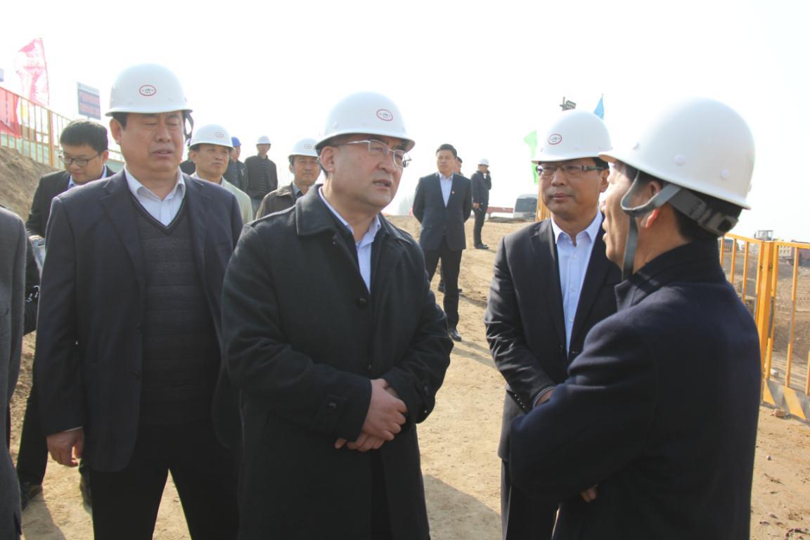 马清民到峡山调研峡山水库战略水源地工程建设情况