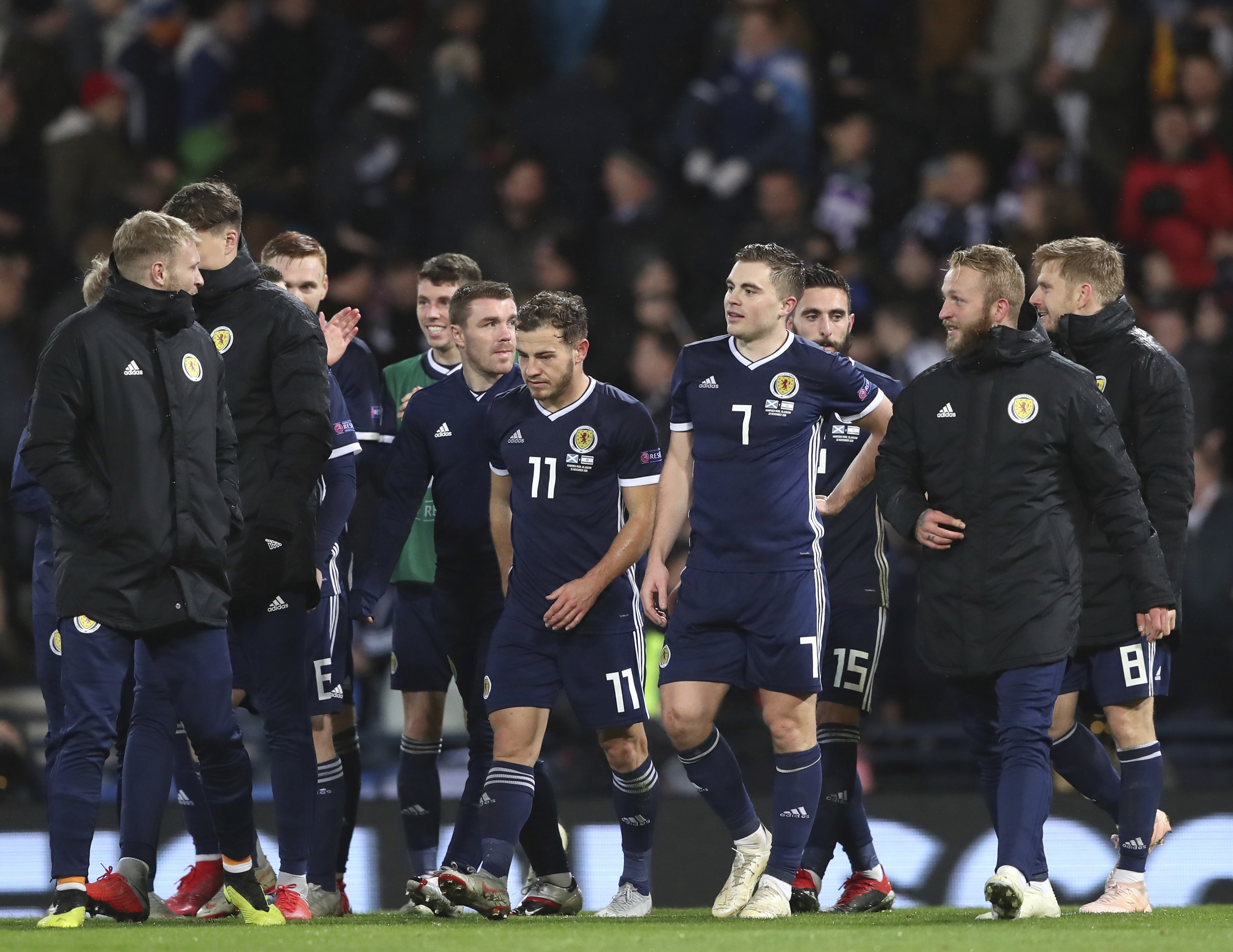 足球——欧洲国家联赛:苏格兰胜以色列