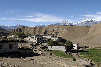 西藏阿里地区普兰镇的景色,真的想亲自去看看