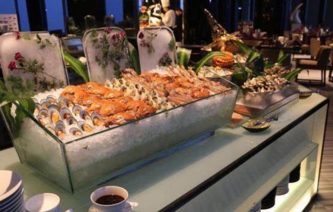 江油巴登海鲜自助餐厅图片