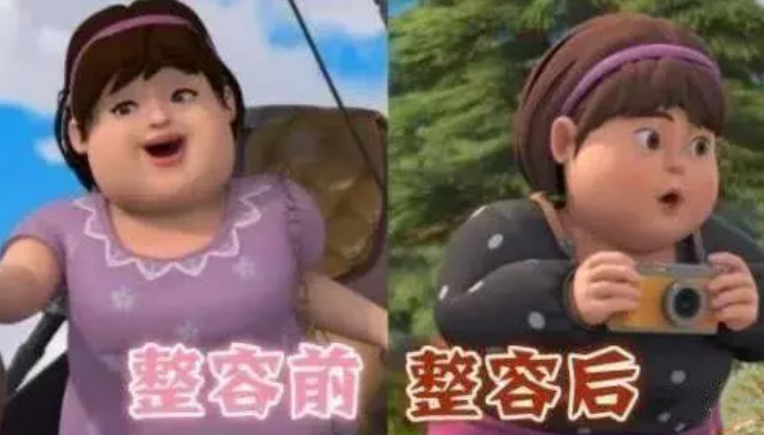 熊出没:整容前vs整容后,史珍香大变样,赵琳一双大眼睛魅力十足