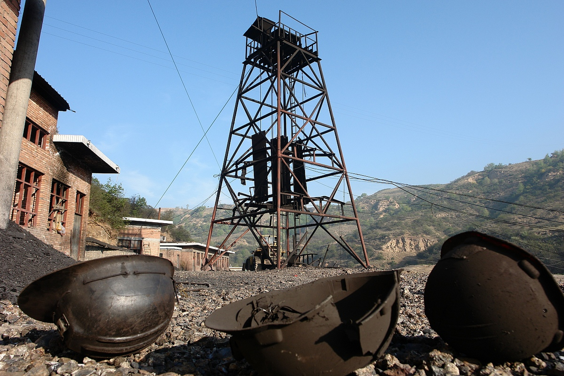 奇台县北塔山煤矿图片