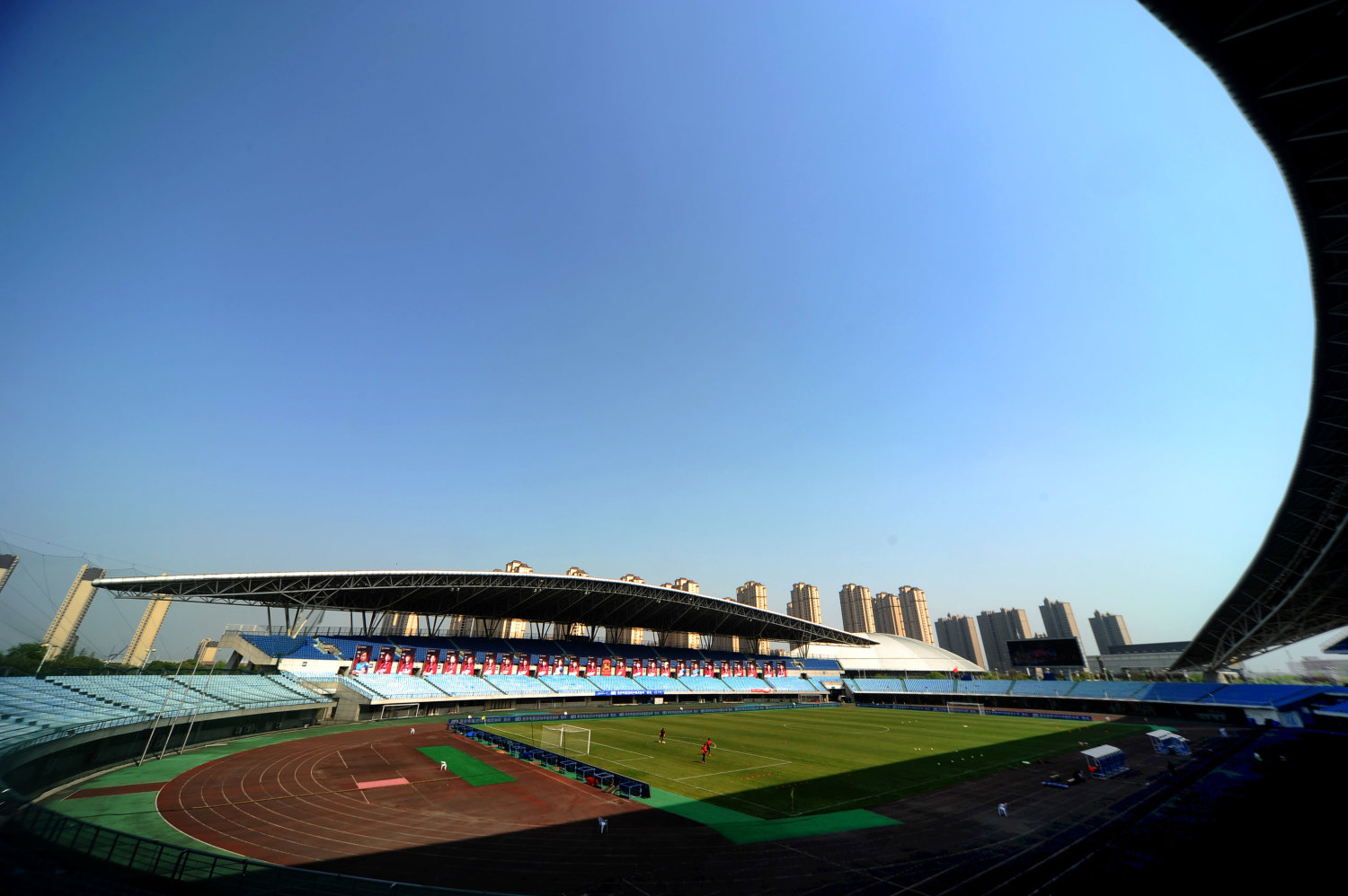 江苏排名第五的体育场,常熟体育中心体育场