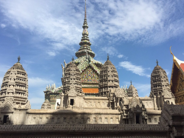 旅遊:泰國曼谷小吳哥窟旅遊,仿照吳哥窟的微型建築!