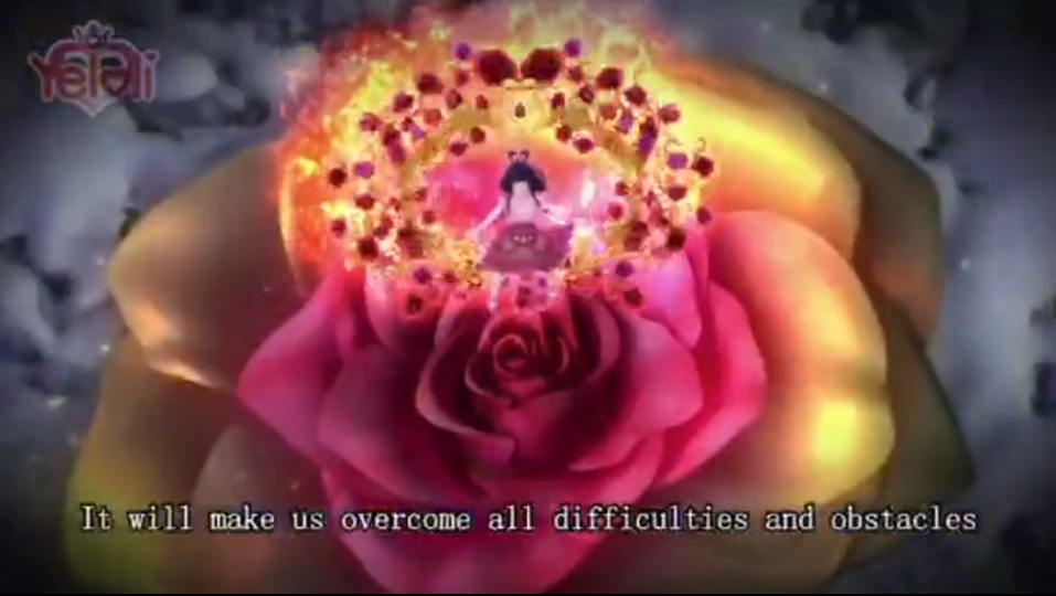 叶罗丽第七季英文版:王默竟是仙境花公主?火玫瑰变身场景超漂亮