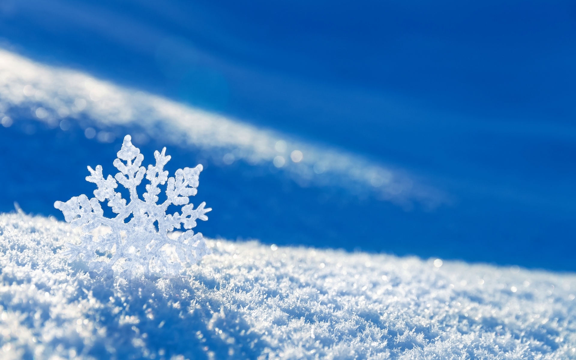 电脑桌面 唯美雪景图片