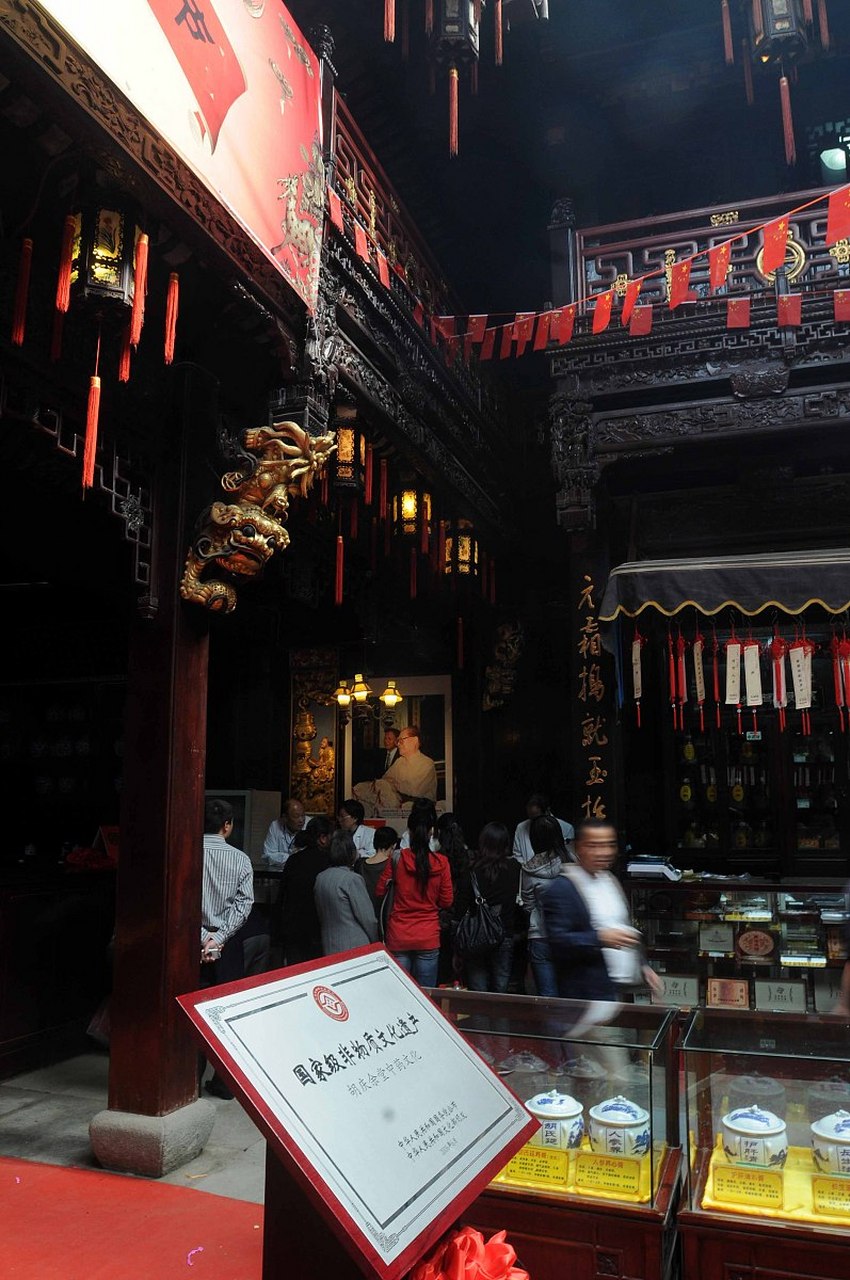 胡庆余堂以其精湛的中医药技术和深厚的文化底蕴而著称,是中华老字号