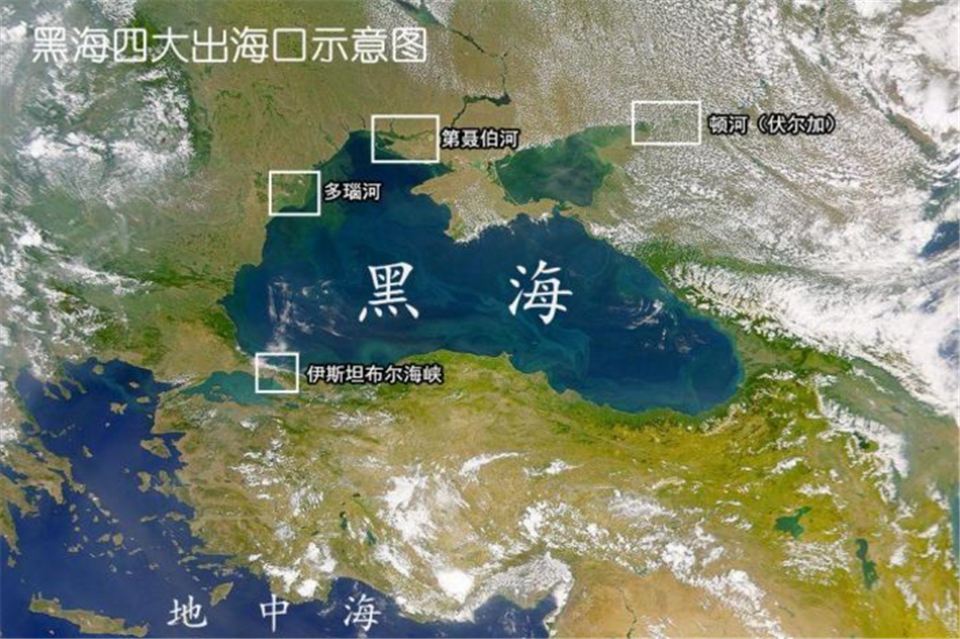 黑海与地中海相连吗图片