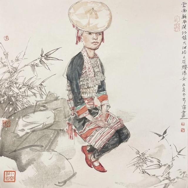 著名人物画画家李乃宙云南写生作品欣赏