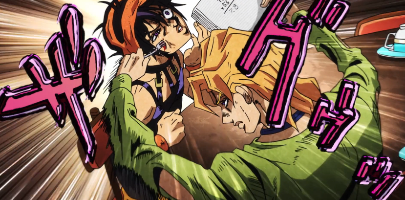 jojo第九集更新,纳兰迦替身亮相,你发现替身中的伏笔了吗