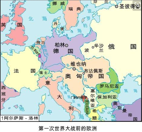 一战前欧洲只有18个国家,一战后变成两倍,二战后变三倍