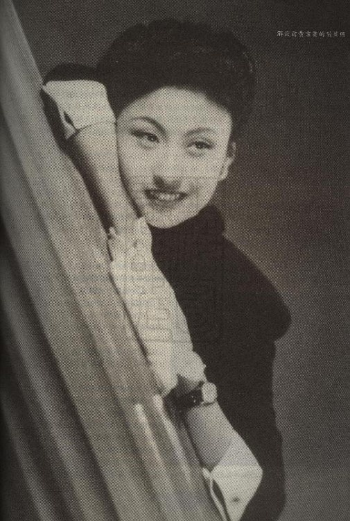 年轻时代的甜姐儿黄宗英