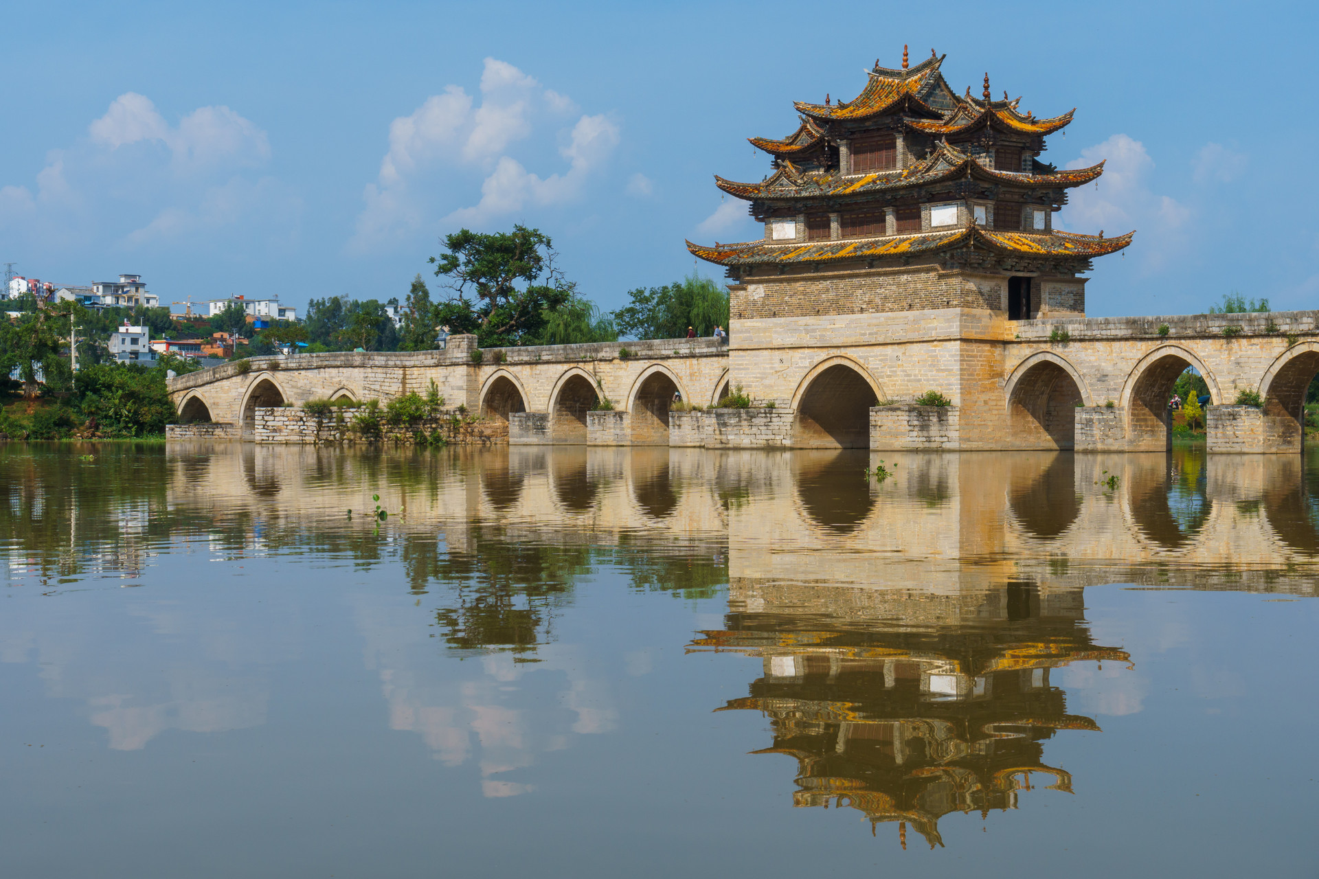 中国最美的古桥图片