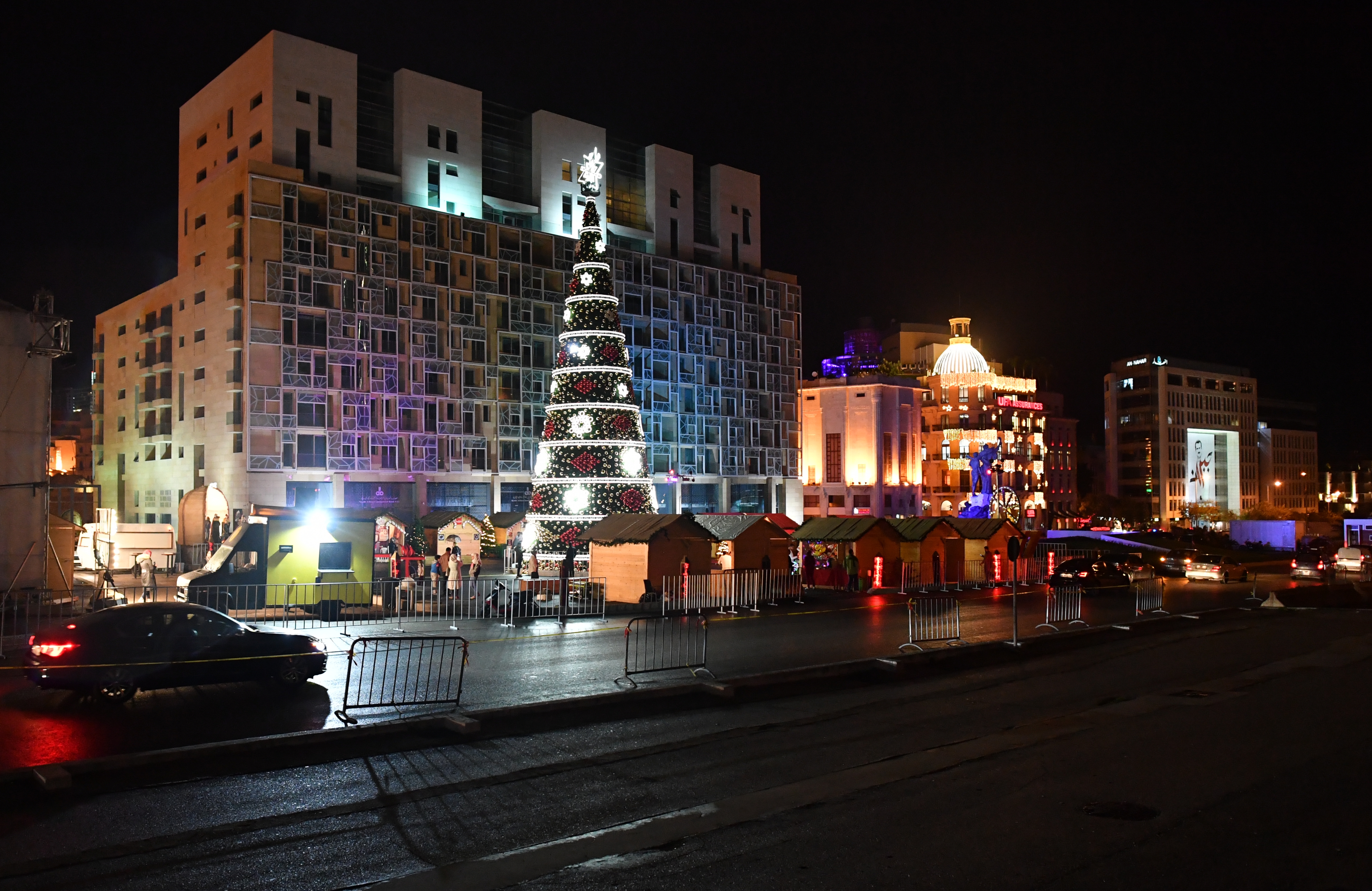 贝鲁特的圣诞树